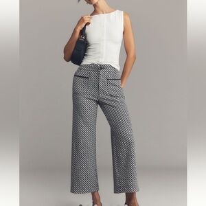 The Colette Knit Crop Wide Leg Pant